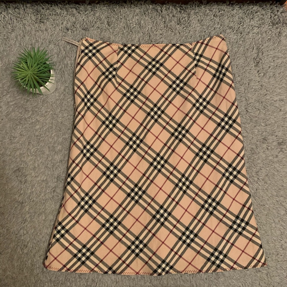 Burberry London Blue Label A-line skirt